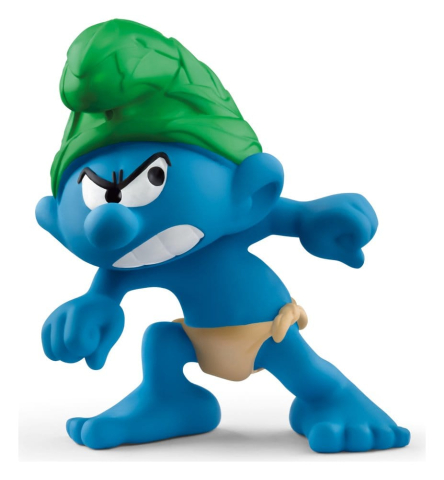 PRECOMENZI - The Smurfs Mini-Figure Wild Smurf 5 cm