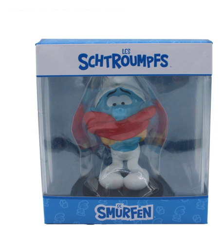 PRECOMENZI - The Smurfs Statue Chilly Smurf 12 cm