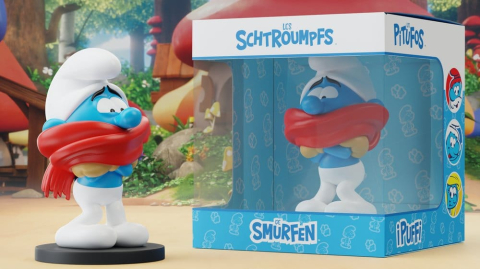 The Smurfs Statue Chilly Smurf 12 cm [2]