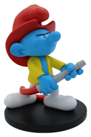 The Smurfs Statue Fireman Smurf 12 cm [3]