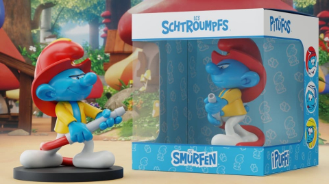 The Smurfs Statue Fireman Smurf 12 cm [2]