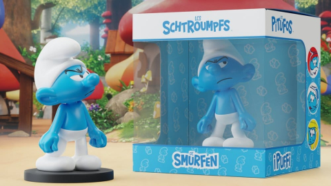 The Smurfs Statue Grouchy Smurf 11 cm [2]