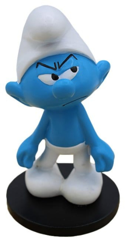 The Smurfs Statue Grouchy Smurf 11 cm [3]
