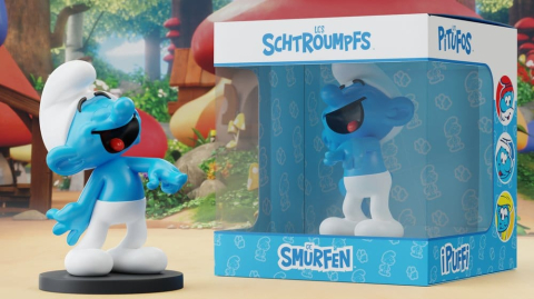 The Smurfs Statue Jokey Smurf 11 cm [2]