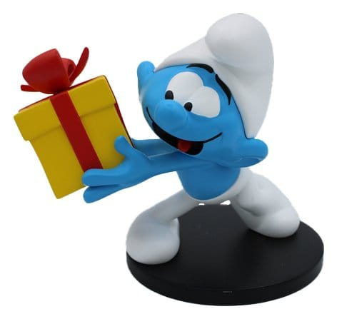 The Smurfs Statue Jokey Smurf with Gift 10 cm [3]