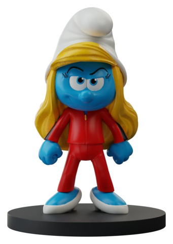 PRECOMENZI - The Smurfs Statue Kung Fu Smurfette 12 cm