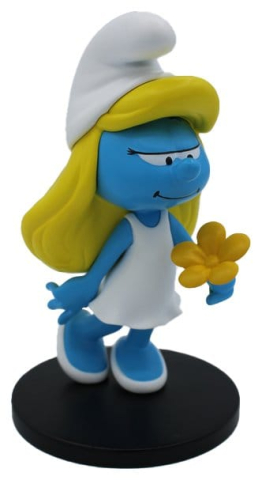 The Smurfs Statue Smurfette with Flower 12 cm [2]
