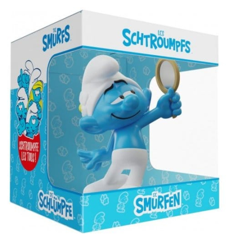 PRECOMENZI - The Smurfs Statue Vanity Smurf 11 cm