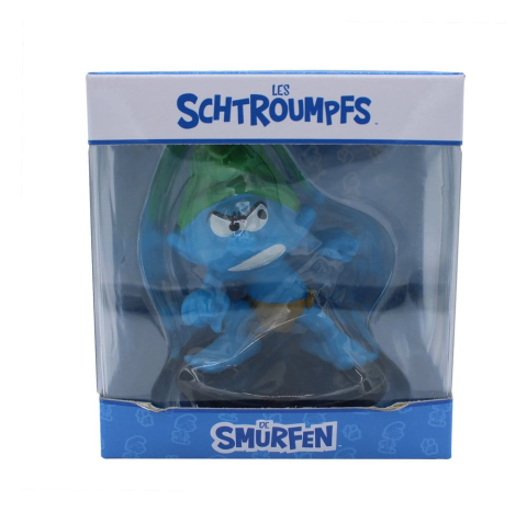 PRECOMENZI - The Smurfs Statue Wild Smurf 10 cm
