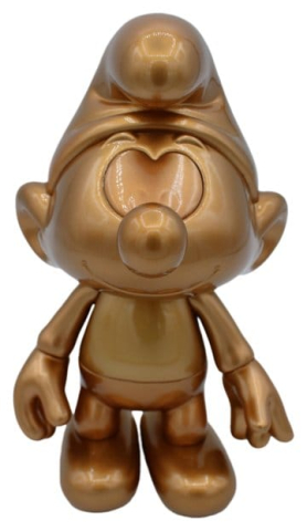 PRECOMENZI - The Smurfs Vinyl Figure Smurf Bronze 19 cm