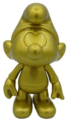PRECOMENZI - The Smurfs Vinyl Figure Smurf Gold 19 cm