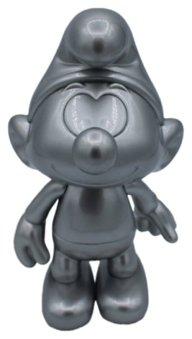 PRECOMENZI - The Smurfs Vinyl Figure Smurf Silver 19 cm