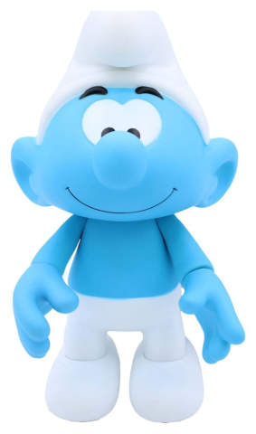 PRECOMENZI - The Smurfs Vinyl Figure Smurf White and Blue 19 cm