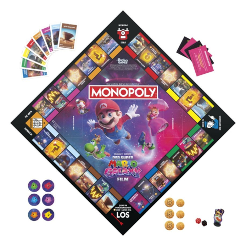 The Super Mario Galaxy Movie Monopoly Board Game *German Version* [7]