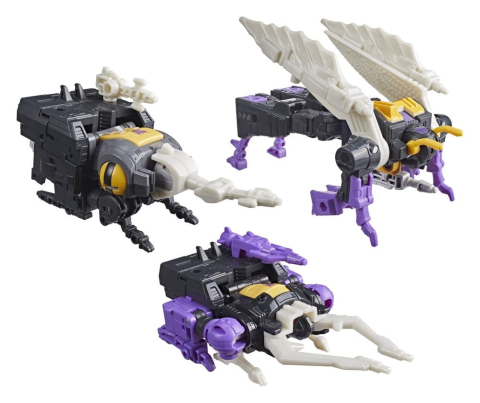 The Transformers: The Movie Studio Series Deluxe Class Action Figure 3-Pack Insecticon Bombshell, Shrapnel & Kickback 14 cm [2]
