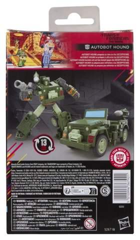 PRECOMENZI - The Transformers: The Movie Studio Series Deluxe Class Action Figure MTMTE Collection: Autobot Hound 14 cm