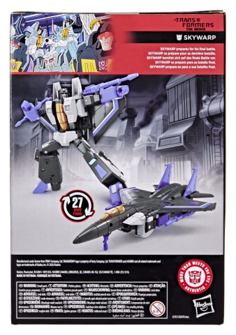PRECOMENZI - The Transformers: The Movie Studio Series Voyager Class Action Figure Skywarp 17 cm