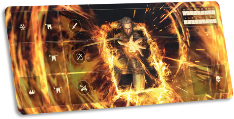 Noutati - The Witcher 3: Wild Hunt Gwent Geralt of Rivia Premium Neoprene Playmat