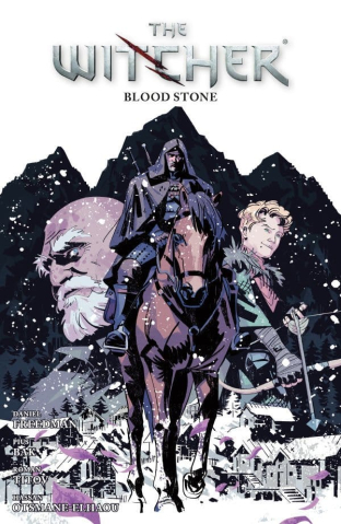 Casa si Cadouri - The Witcher Comic Volume 11: Blood Stone Trade Paperback *English Ver.*