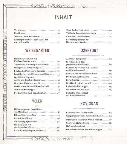 The Witcher: The Official Cookbook - Recipes, Legends and Culinary Tales *German Version* [1]