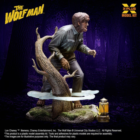 The Wolf Man Plastic Model Kit 1/8 Lon Chaney Jr. as Wolf Man 22 cm (Reproduction) [2]