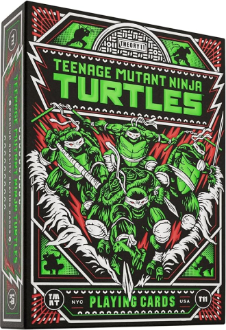 Board Games - Theory11 – Teenage Mutant Ninja Turtles Playing Cards