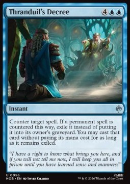 Magic: The Gathering Singles - Thranduil's Decree The Hobbit - Singles 56 FOILED