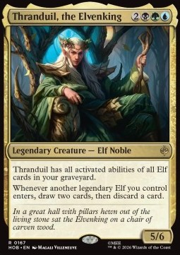 Magic: The Gathering Singles - Thranduil, the Elvenking The Hobbit - Singles 167