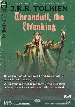 Singles Trading Card Games - Thranduil, the Elvenking (V.1) The Hobbit: Extras - Singles 246