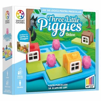 Board Games - Three Little Piggies Deluxe – Joc logic pentru copii (lb. romana)