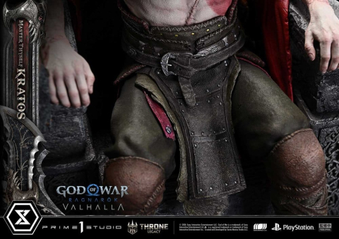 Throne Legacy God of War Series Statue 1/3 Ragnarok Master Thyself Kratos 67 cm [16]