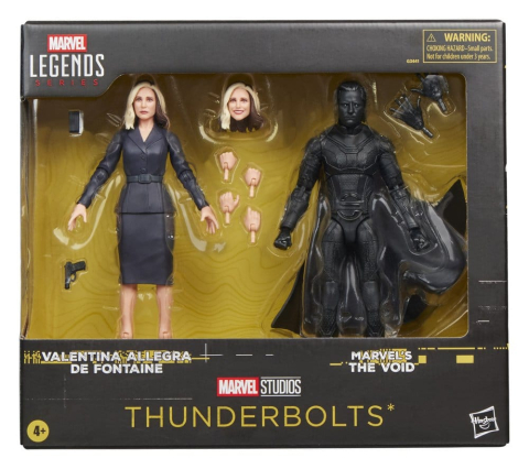 Thunderbolts Marvel Legends Action Figure 2-Pack Valentina Allegra de Fontaine & Marvel's The Void 15 cm [12]