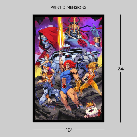 ThunderCats Fine Art Print ThunderCats Roar! 41 x 61 cm - unframed [4]