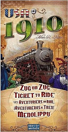 Board Games - Ticket to Ride 1910