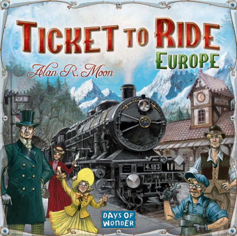 Board Games - Ticket to Ride - Europe (EN)