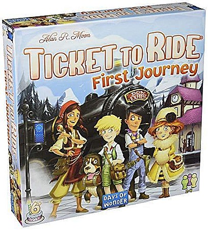 Jocuri pentru copii - Ticket to Ride - First Journey  Europe