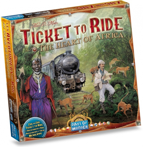 Extensii boardgames - Ticket To Ride: Heart of Africa