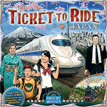 Board Games - Ticket to Ride Map Collection: Volume 7 – Japan & Italy