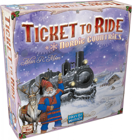 Jocuri pentru toata familia - Ticket to ride: Nordic Countries