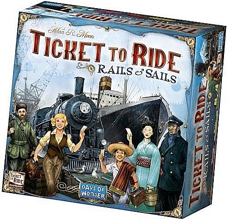Board Games - Ticket to Ride: Rails and Sails