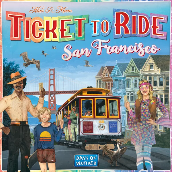 Board Games - Ticket to Ride San Francisco