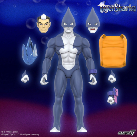 TigerSharks Ultimates Wave 01 Action Figure Mako (Hybrid) 18 cm [2]