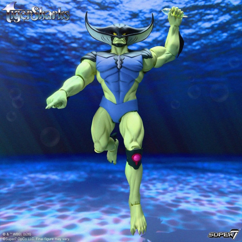 PRECOMENZI - TigerSharks Ultimates Wave 01 Action Figure T-Ray 18 cm