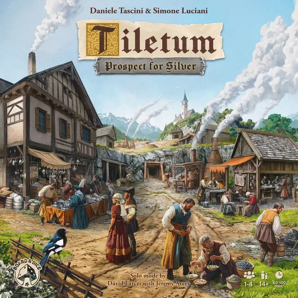 Board Games - Tiletum: Prospect for Silver – Extensie cu Prospectori si Resursa Argint