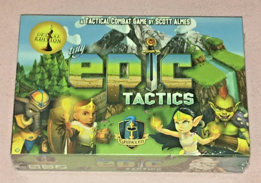 Board Games - Tiny Epic Tactics Deluxe Edition - Joc de Strategie Tactica - Engleza