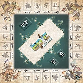 Accesorii pentru boardgames - Tiny Epic Tactics - Game Mat