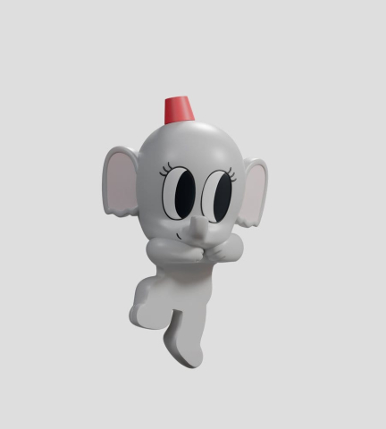 Collectibles - Tiny Shiny Hiney Peakers Mini Figures S1 6 cm Blind Box Display (6)