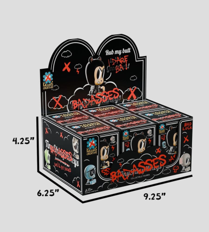 Tiny Shiny Hiney Peakers Mini Figures S2 7 cm Blind Box Display (6) [6]