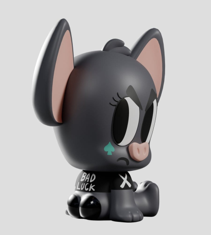 PRECOMENZI - Tiny Shiny Hiney Peakers Mini Figures S2 7 cm Blind Box Display (6)