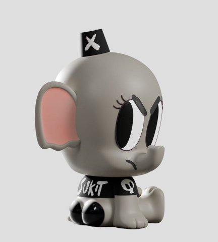 Tiny Shiny Hiney Peakers Mini Figures S2 7 cm Blind Box Display (6) [4]